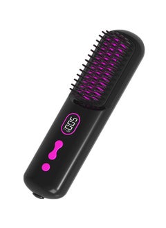 General New USB Wireless Hair Straightener Negative Ions Do Not Hurt Hair Charging Portable Straight Roll Dual-purpose Hair Straightener  - Image 1