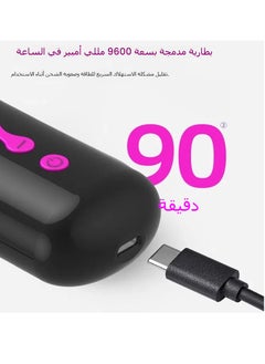 General New USB Wireless Hair Straightener Negative Ions Do Not Hurt Hair Charging Portable Straight Roll Dual-purpose Hair Straightener  - Image 4
