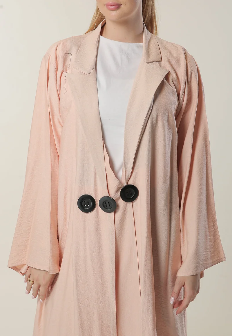 Moistreet  Coat Style Abaya for Women | Best Price UAE