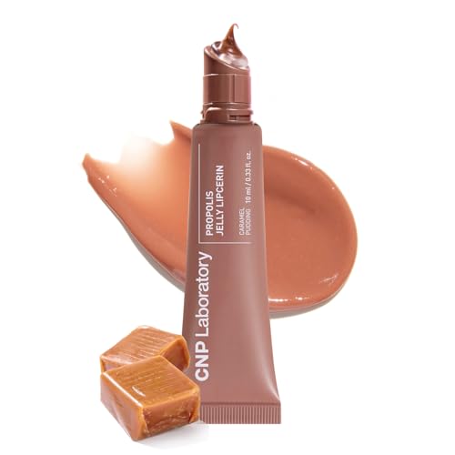 CNP Propolis Jelly Tinted Lipcerin 03 Caramel Pudding Hydrating Lip Balm Gloss with Manuka Honey Hyaluronic Acid Stocking Stuffers Gifts for Women 03 floz - Image 1