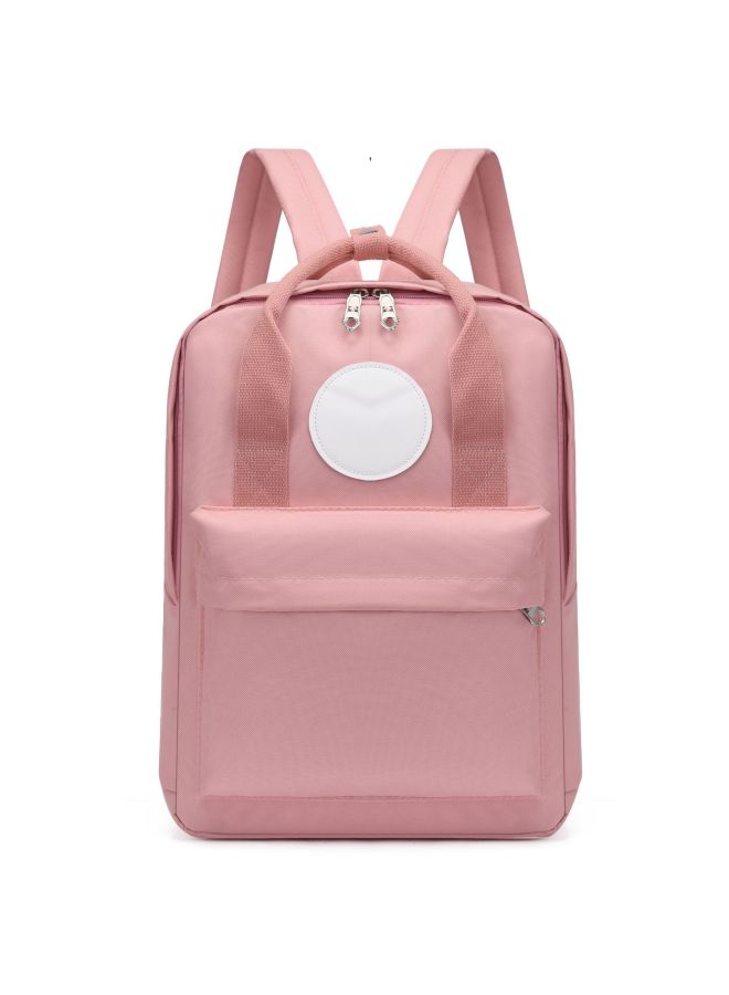 Primary School Schoolbag Custom Printing LOGO Kindergarten Children's Schoolbag Training Class Advertising Custom Printing Schoolbag-Dimensions:Pupil Pink - Image 1
