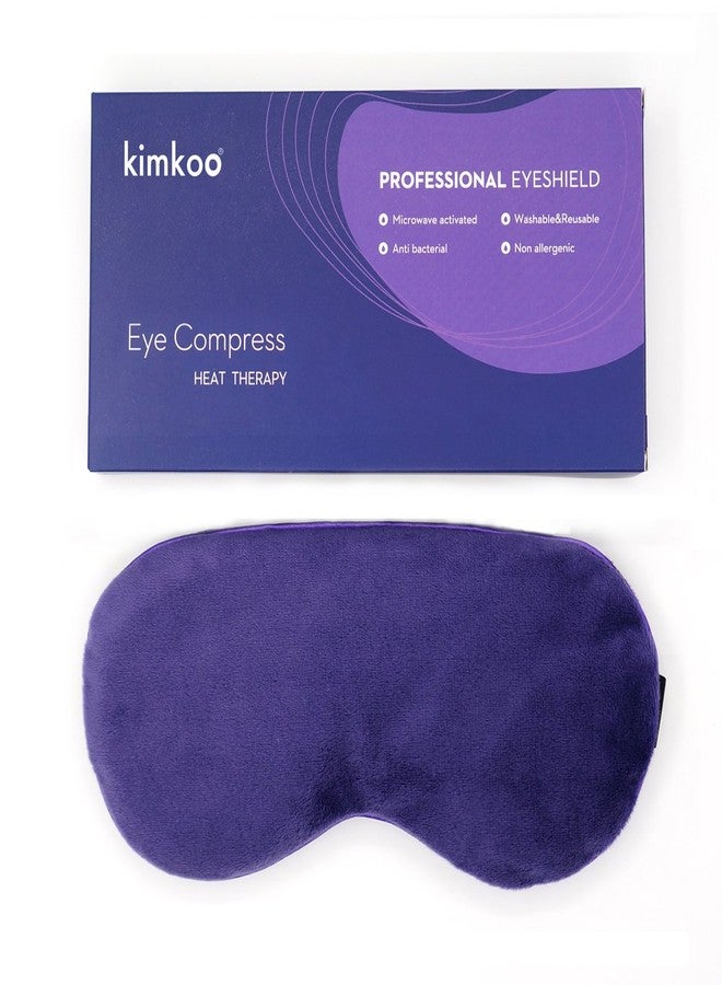 Kimkoo Moist Heat Eye Compress&Microwave Hot Eye Mask for Dry Eyes，Heated Eye Mask Natural and Healthy Therapies - Image 1
