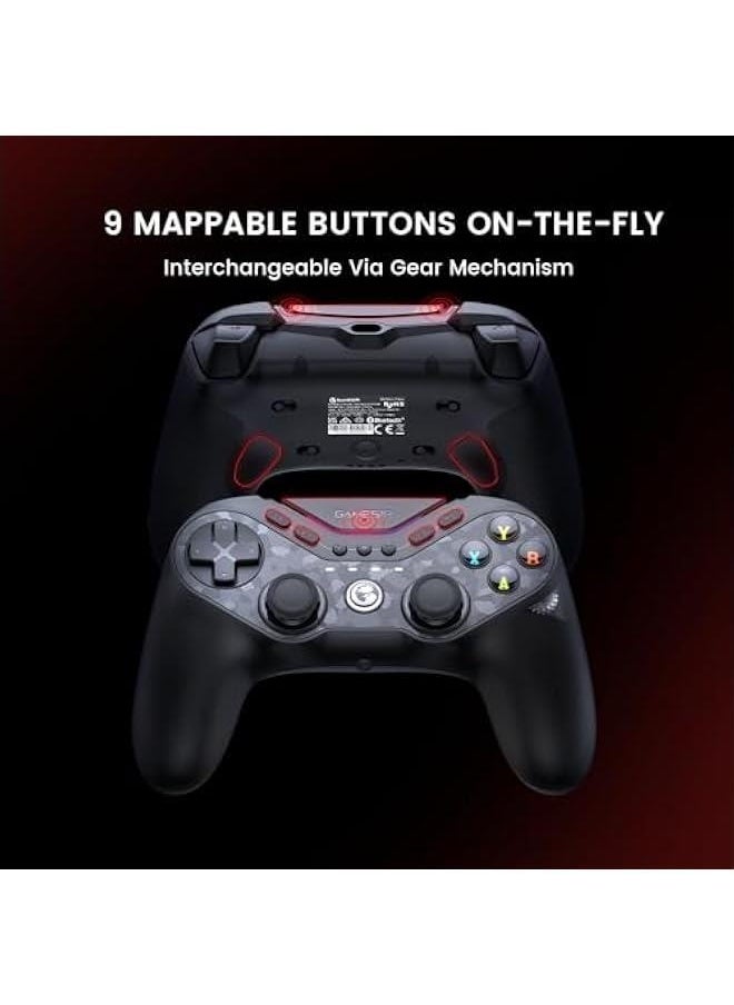 Generic - Tarantula Pro Wireless PC Controller Switchable Face ons & Mag-Res TMR Joysticks, 9 Mappable ons,Multi-Platform Controller for PC/Switch/iOS/Android,RGB Lighting,1200mAh - Image 1