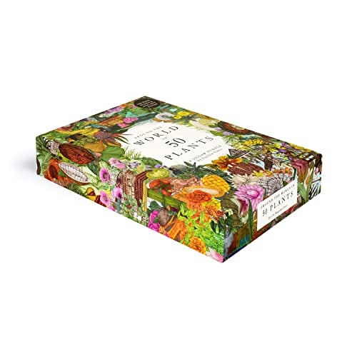Laurence King Around The World in 50 Plants 1000 Piece Puzzle, 19 x 27 Inch - Image 4
