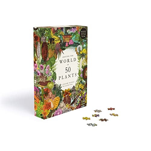 Laurence King Around The World in 50 Plants 1000 Piece Puzzle, 19 x 27 Inch - Image 5