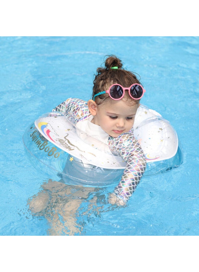 Swimbobo Children's Swim Ring, Kids' Armpit Float Ring For Ages 1-5, Baby Swim Ring For Boys And Girls, K5023 Rainbow XL - Image 2