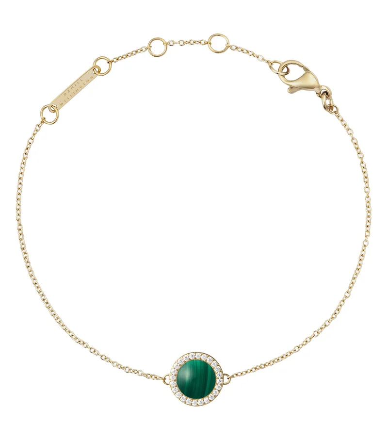 Daniel Wellington Audrey Bracelet Malachite Gold