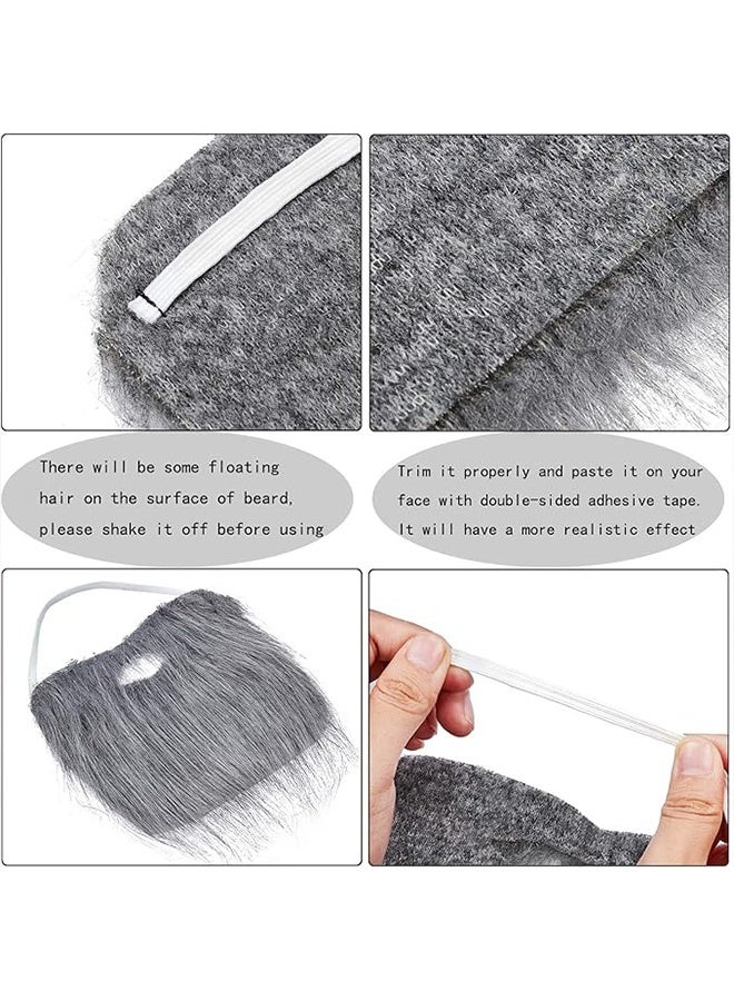 قطع من اللحى الاصطناعية، لحى طويلة مزيفة، شوارب مزيفة مضحكة - Image 4