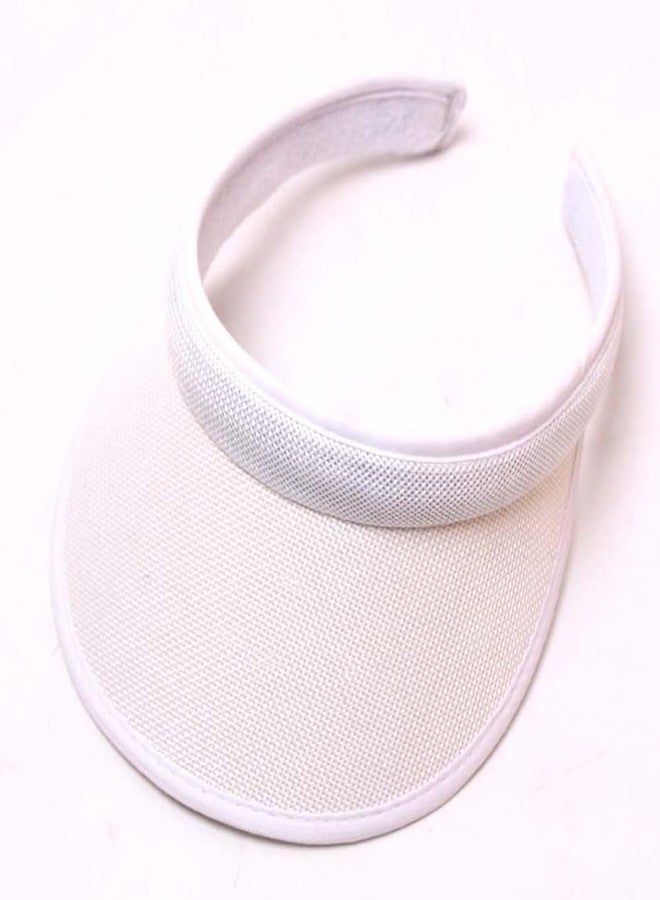 KORADI Women's Sun Visor Hats 4 Pack Wide Brim Golf Visor with Clip Hat Summer UV Protection Beach Cap for Kids UPF 50 - Image 4