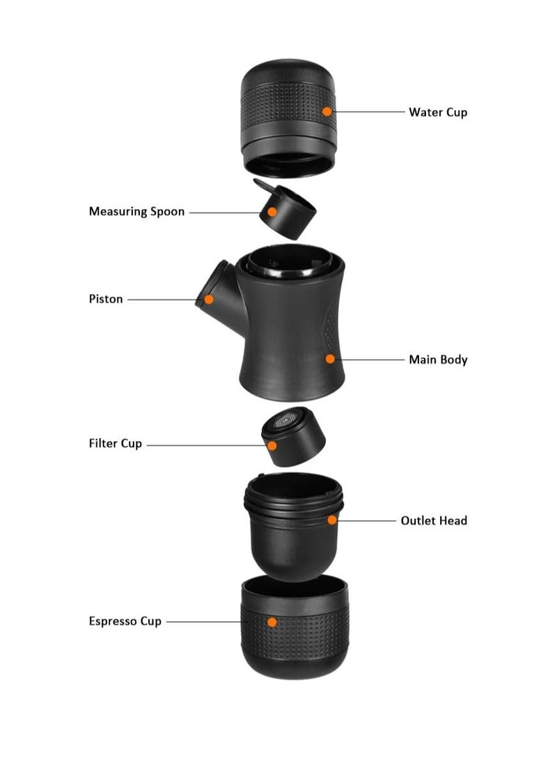 Manual Portable Mini Espresso Maker 8 Bars - Image 3