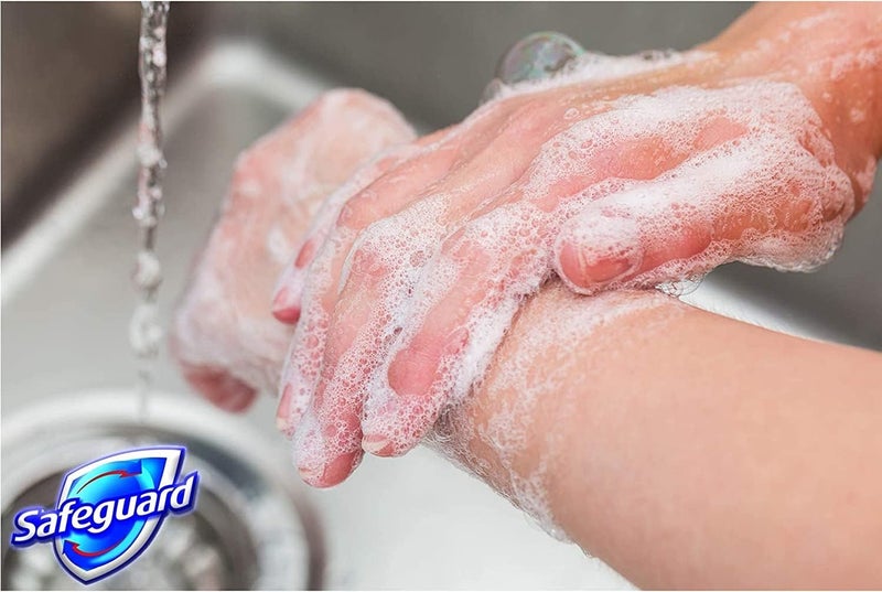 Safeguard 14 bars 4 ounce (113 gram) each beige washes away bacteria antibacterial soap bar - Image 2