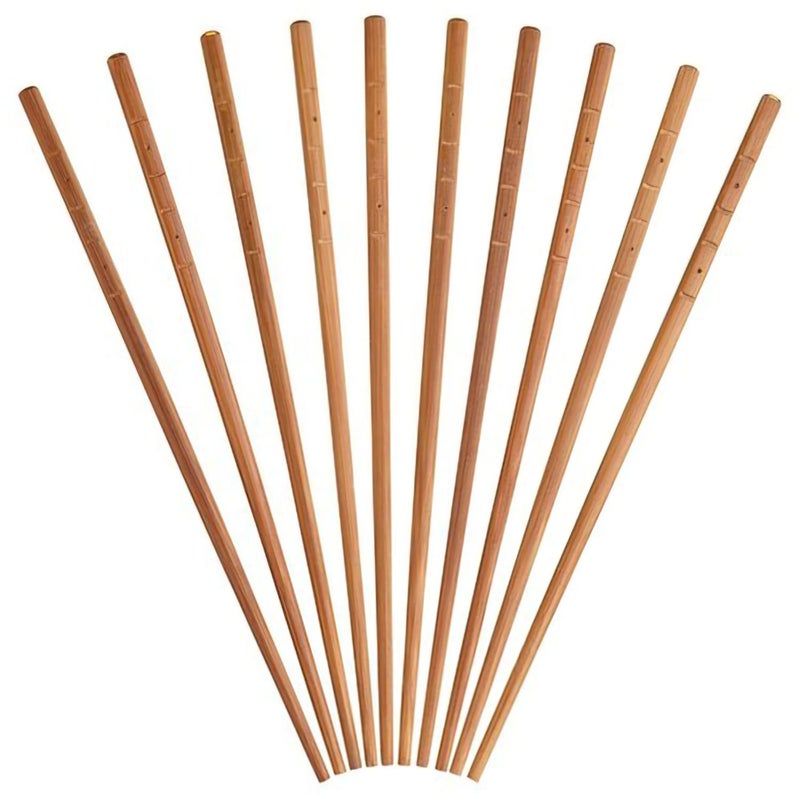 KitchenCraft World of Flavours Wooden Chopsticks, Japanese Style, 24 cm, Pack of 10 - Image 1
