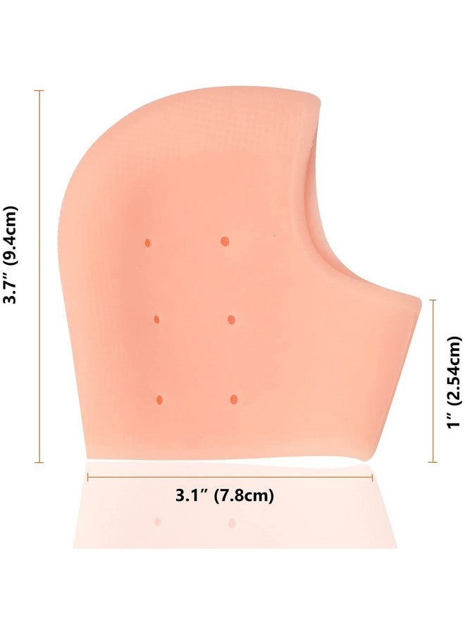 keycraze Heel Pain Relief Products For Women Anti Crack Silicon GelKEYCRAZE Heel And Foot Protector Moisturizing Socks for Foot Care, leg pain relief products And Heel Pad for Men And Women - Image 2