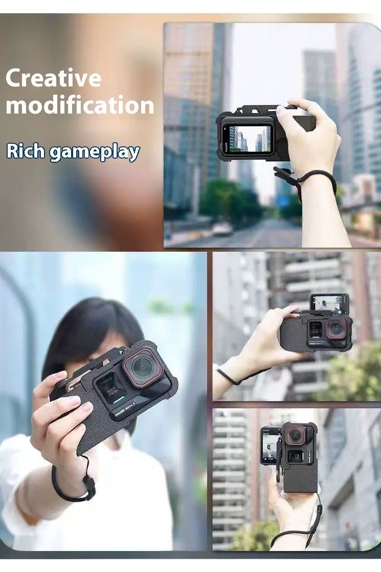 Insta360 AcePro 2 Extended Handle Street Photography VLOG Shooting Handheld Mount Accessory - Image 3