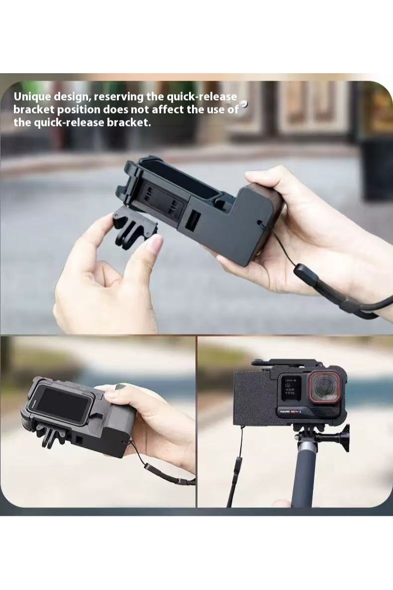 Insta360 AcePro 2 Extended Handle Street Photography VLOG Shooting Handheld Mount Accessory - Image 4