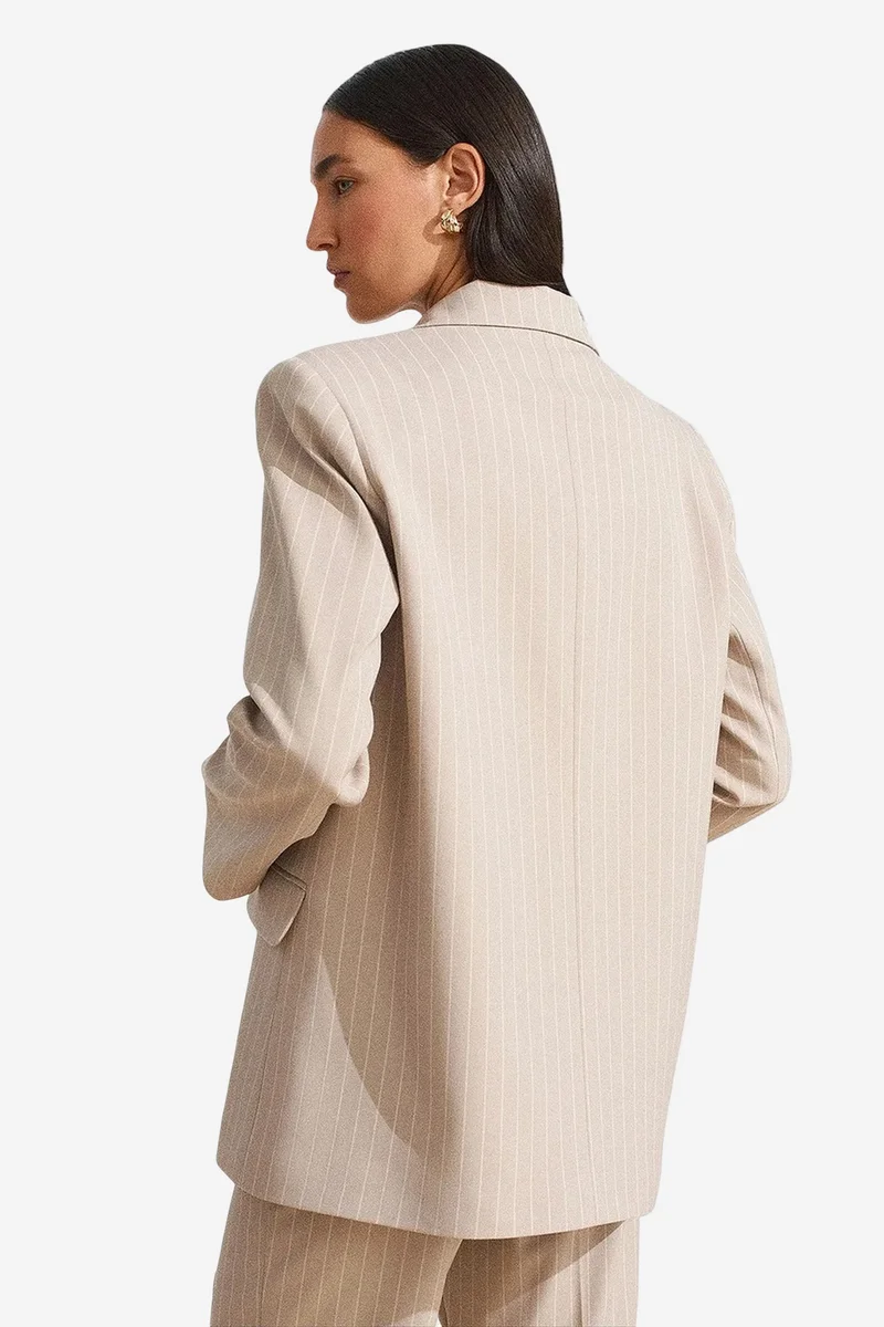 Dilvin Beige Natural DILVIN Women's Tailored Jacket for Women | Best Price UAE