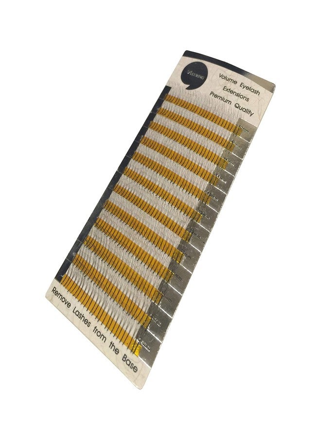 Alluring 3D Volume Lashes Eyelash Extensions (3in1) C Curl .07mm x 12mm (21 fans/line = 252 lash fans) - Image 1