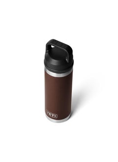 YETI YETI Rambler 18 oz Bottle, Vacuum Insulated, Stainless Steel with Chug Cap, Wetlands Brown  - Image 4