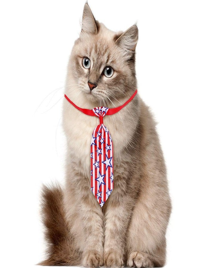 BBTDIN Independence Day Dog Bowtie Collar Pet American Flag Neck Ties Dog Cat Bow Ties JPN08 (A) - Image 5