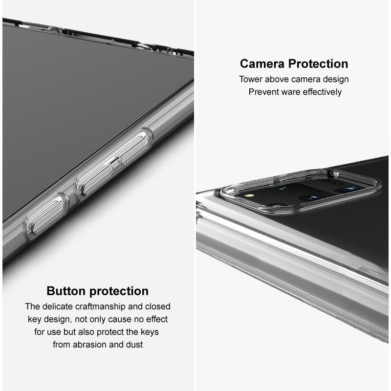 HuHa Protective Cover For Nothing Phone 2a 5G / 2a Plus imak UX-5 Series Transparent Shockproof TPU Protective Case(Transparent Black) - Image 4