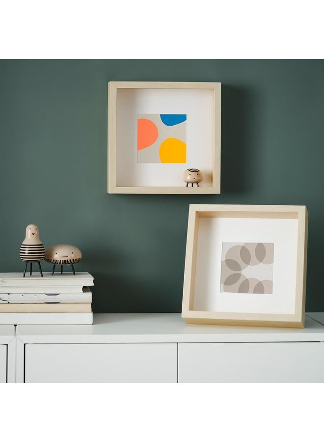 Frame, birch effect, 25x25 cm  - Image 2