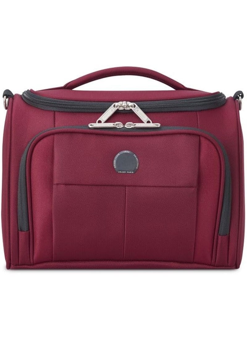 DELSEY PIN UP 6  BEAUTY CASE (BURGUNDY) 