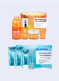 Daily Care Set with Hyaluronic Acid Dr. Vitamin C Collection: A complete skin care product for achieving perfect radiance and freshness and stimulating collagen production with antioxidant benefits. - pzsku/Z81E900BB2BEC99E62BD4Z/45/_/1740901460/bf2b9672-b0c1-4a25-ae9a-f664699548dc