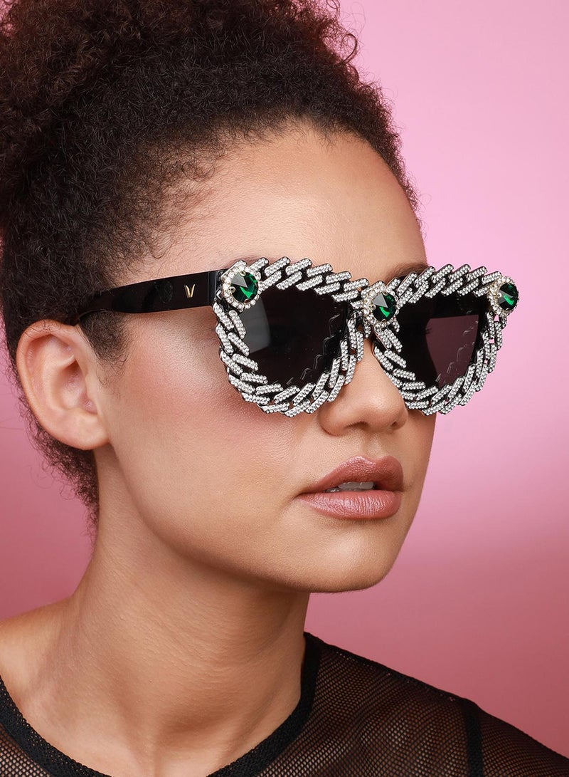 SOHI Elegant Statements Exquisite Artificial Sunglass Jewellery - Image 4