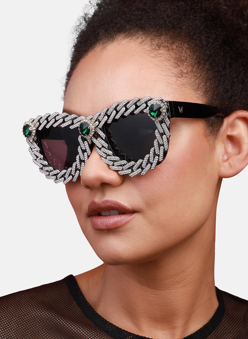 SOHI Elegant Statements Exquisite Artificial Sunglass Jewellery - Image 1