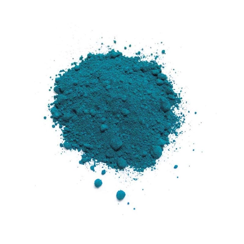 RGM - Mineral Pigments - Pot of 100 Grams - Deep Turquoise Blue (0565) - Image 1
