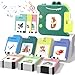 AHJ Talking Flash Cards for Toddlers 1 2 3 4 5 6 Year Olds 420 Sight Words Montessori Toys to Learning Pocket Speech Therapy Toys for Toddlers Sensory Preschool Educational Birthday - Image 2