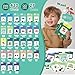 AHJ Talking Flash Cards for Toddlers 1 2 3 4 5 6 Year Olds 420 Sight Words Montessori Toys to Learning Pocket Speech Therapy Toys for Toddlers Sensory Preschool Educational Birthday - Image 4