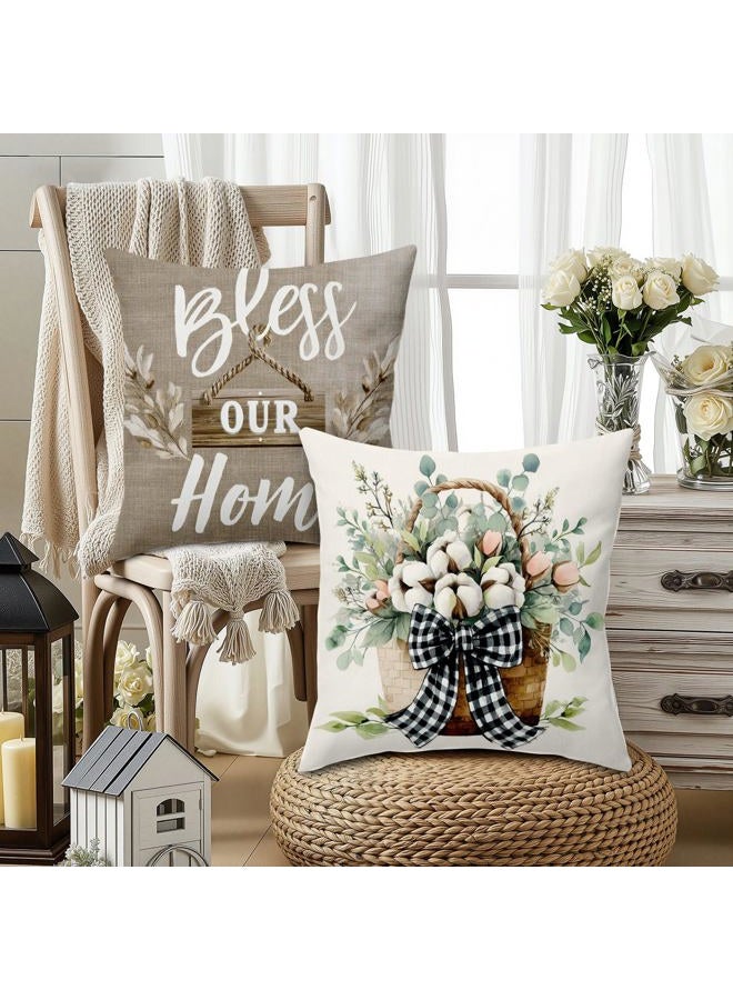 BBOLDIN Flower Pillow Cover - Image 4