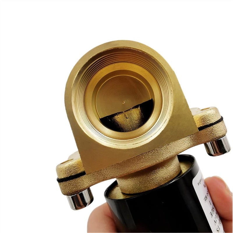 Air Valve 1/4" 3/8" 1/2" 3/4" 1" Electric Solenoid Valve DN8 DN10 DN15 DN20 DN25 N/C Pneumatic Valve for Water Oil Air 12V/24V/220V/110V(DN25,AC110V)