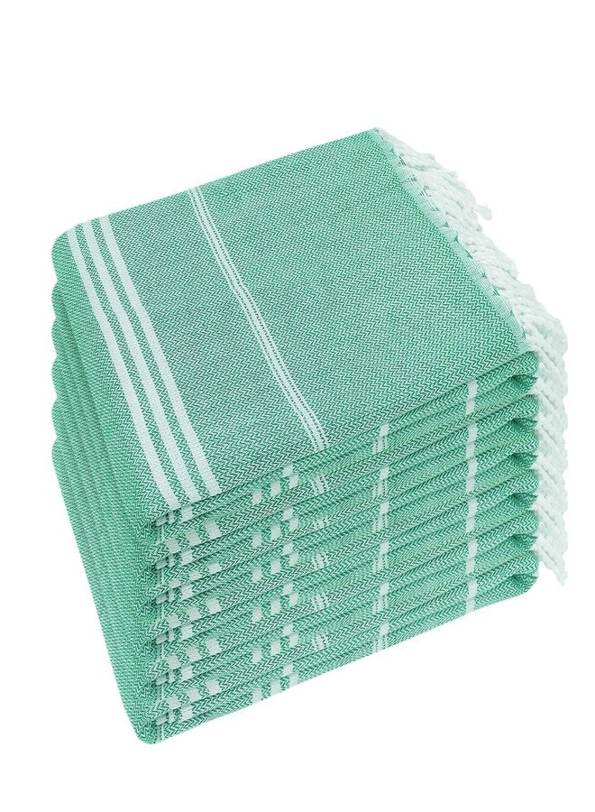 YSYJ Turkish Beach Towel 6 Pack Beach Towels 36"x71" Beach Towel Oversized Sand Free Turkish Towel Quick Dry Bath Towels Teal - Image 1