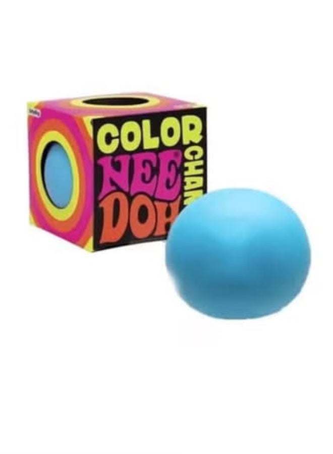 Needoh Squeezable Ball NeeDoh - Stress-Relieving Squeezable Ball, a Sensory De-stressing Toy for Children and Adults - Image 1