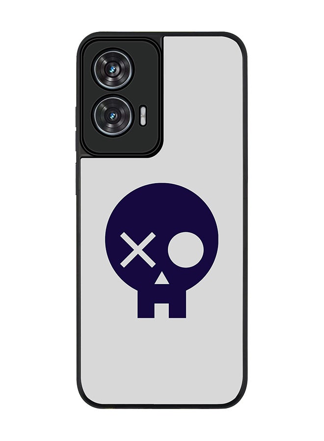 Stylizedd For Motorola Edge 50 Fusion 5G Case,Slim fit Camera Protection, Shockproof Thin Phone cover  - Skull Patch - Image 1