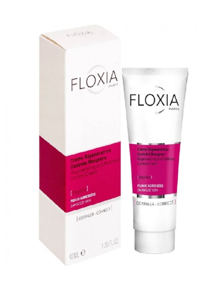 Floxia - Regenerating and Redness Control Cream For Damaged Skin 40ml - Image 1