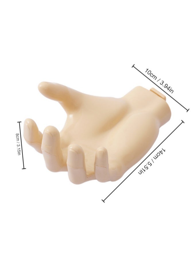 Palm-Shaped Soap Holder – Wall Mounted Soap Saver for Shower & Kitchen - Image 2