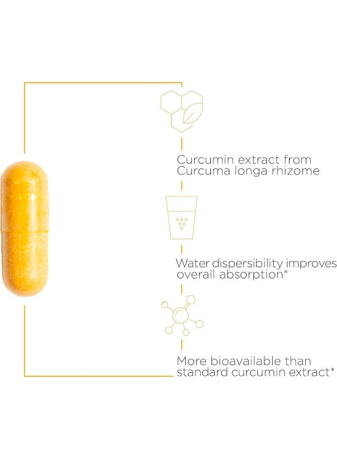 Integrative Therapeutics Theracurmin HP - Curcumin -Turmeric Supplement - For Muscle Recovery and Relief of Minor Pain Due to Occasional Overuse* - Vegan - Dairy Free - Gluten Free - 60 Capsules - Image 3