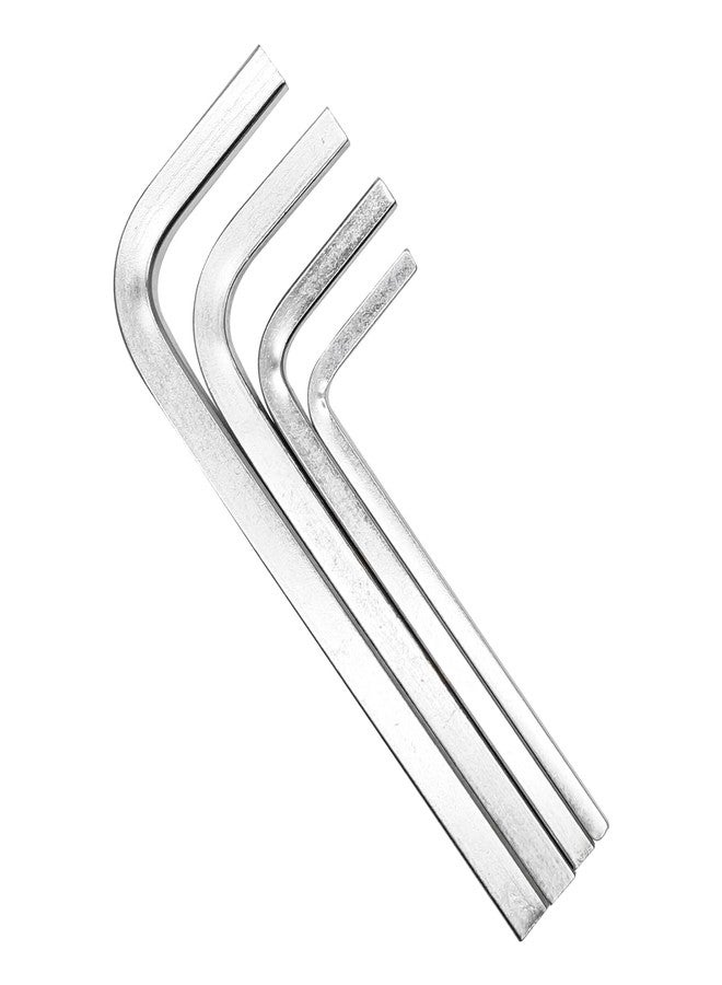 NGeGe 4 Pcs Square Screwdriver Wrench,Chrome vanadium Universal L-Wrench,3mm/4mm/5mm/6mm Square Head Wrench - Image 2