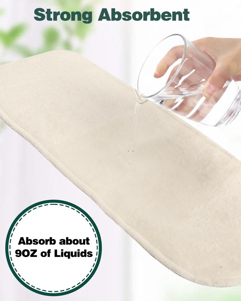 Babygoal Cloth Diaper Inserts 12pcs,4 Layers Rayon from Bamboo Inserts for Cloth Diapers and Cloth Diapers Covers,12MB - Image 5