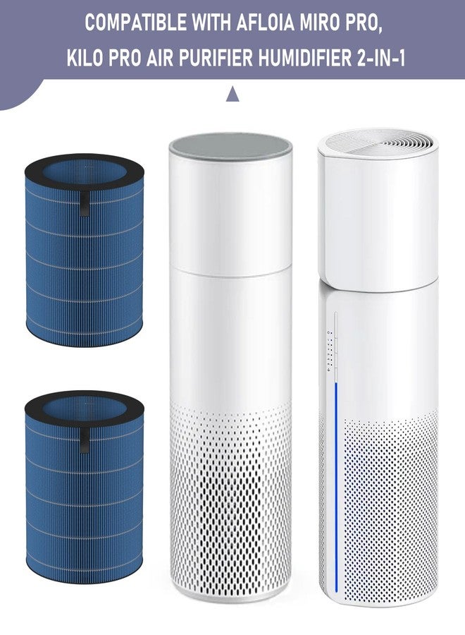 Ontheone MIRO PRO Humidifier Wicking Filters Replacement Compatible with Afloia MIRO PRO, Kilo PRO Air Cleaner Purifier Humidifier 2-in-1, 2 Pack - Image 5