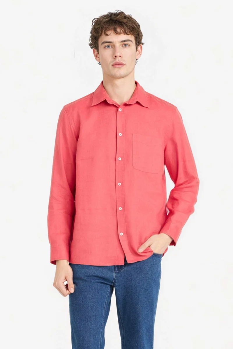 ديفاكتو 100% Linen Shirt