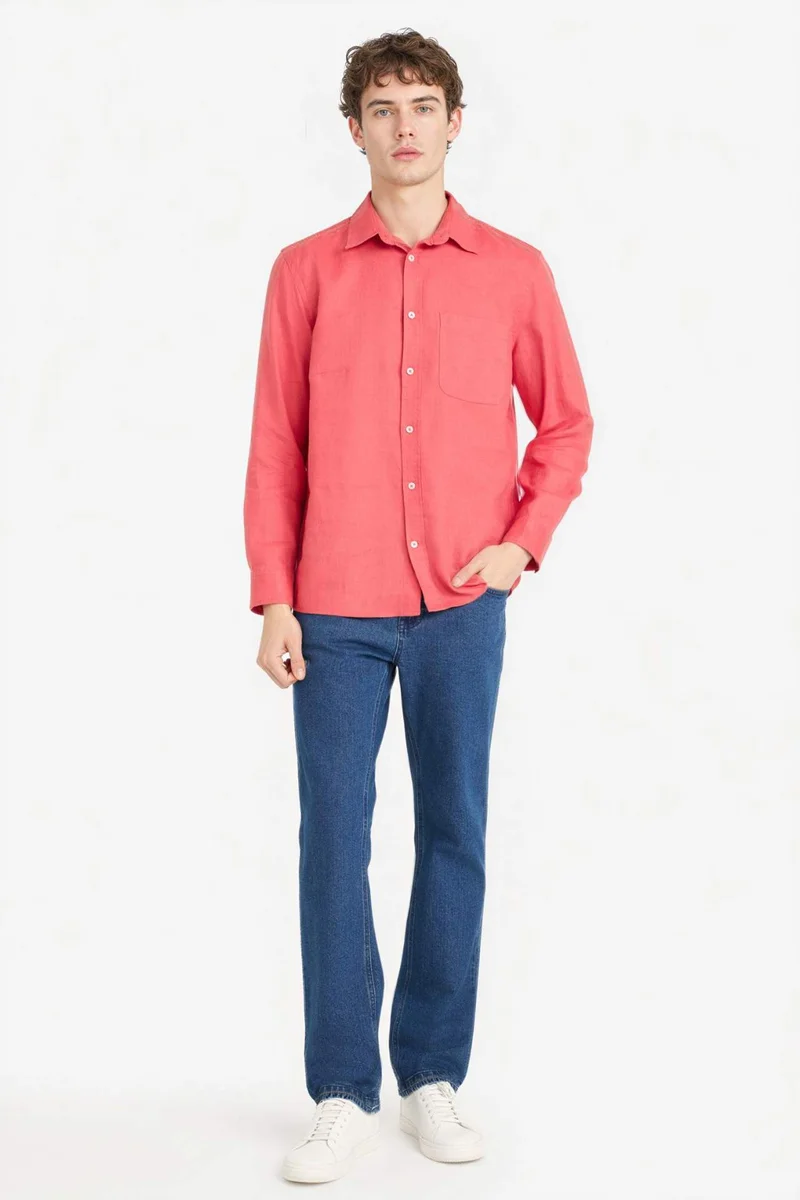 ديفاكتو 100% Linen Shirt