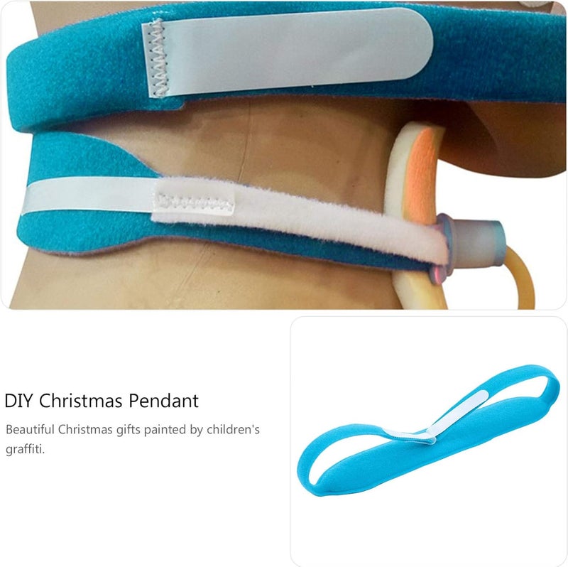 comfrt Foam Trach Ties Med Foam Trach Collar Tracheostomy Tube Holder Soft Flexible Breathable Catheter Holder Band for Men and Women - Image 5