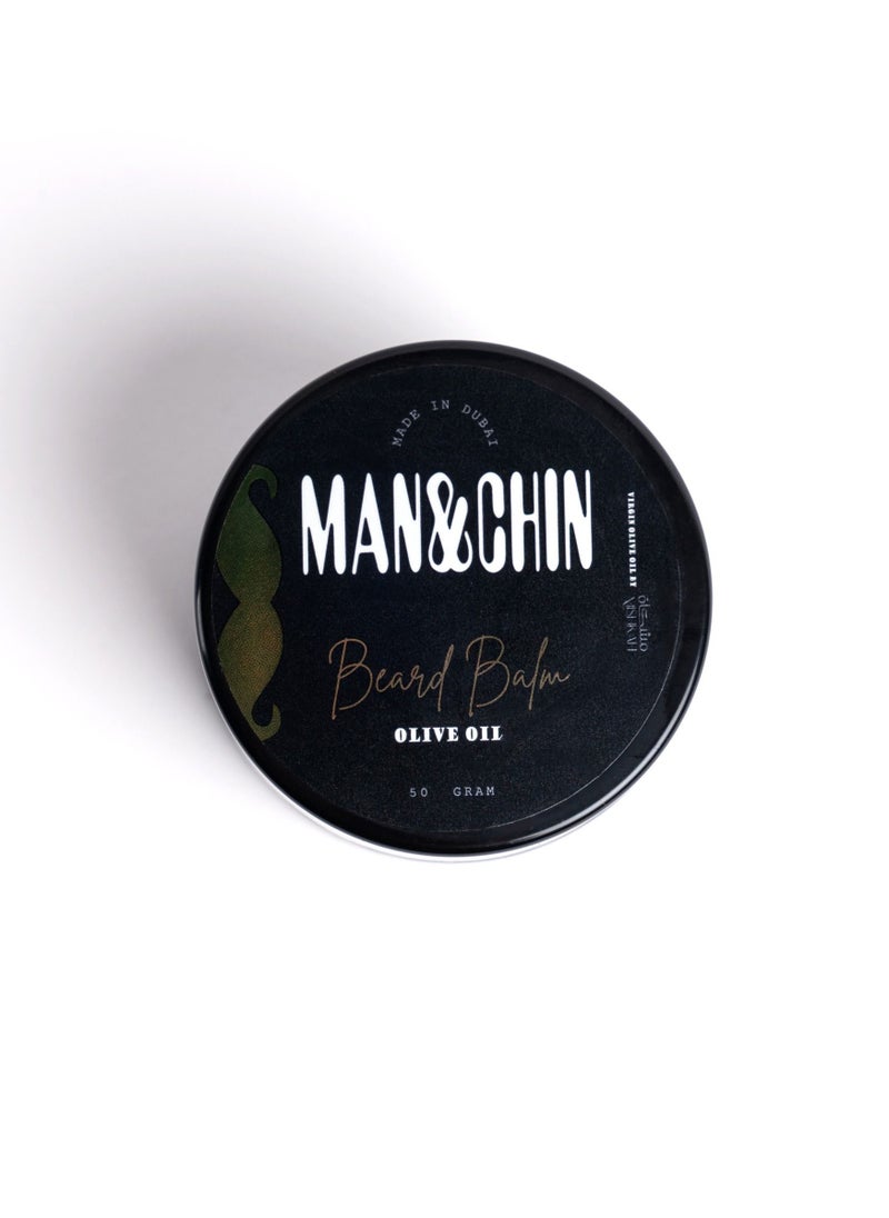 MAN&CHIN BEARD BALM - OLIVE OIL  - Image 4