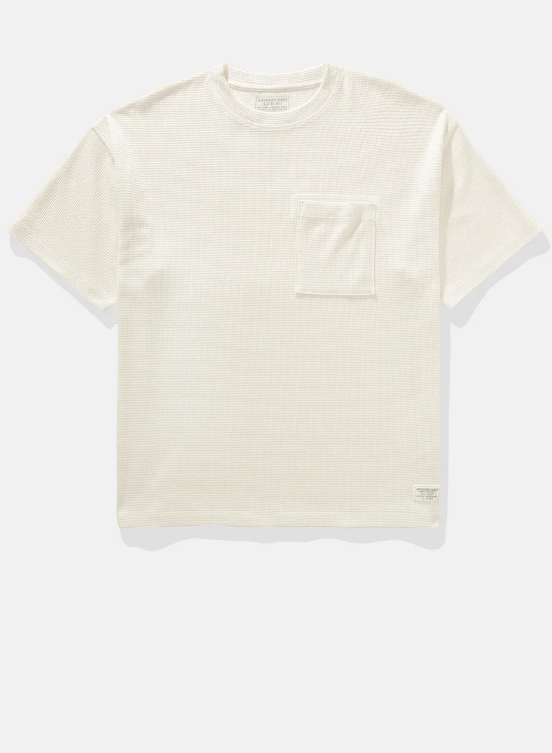 امريكان ايجل Logo Graphic Crew Neck T-Shirt