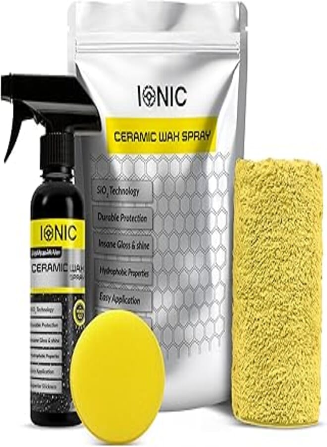 Ionic Nano Ceramic and Wax Protection - Car Shine and Paint Protection - Car Care