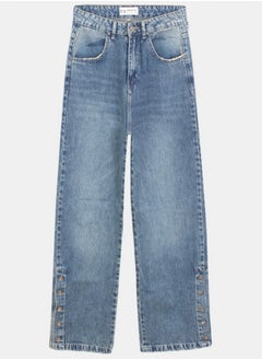 TGS Ankle Snap Straight Leg Jeans  - Image 1